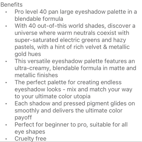 💗NYX Professional Makeup Ultimate Utopia Eyeshadow Palette - Picture 5 of 7